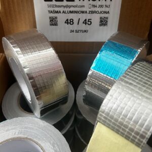 Taśma aluminiowa wzmocniona 48/45m 190 µm
