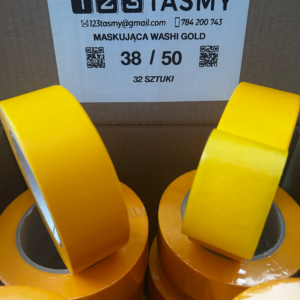 Taśma maskująca Washi Gold 38/50m 105 µm