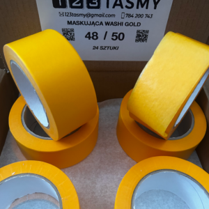 Taśma maskująca Washi Gold 48/50m 105 µm