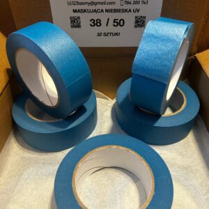 Taśma maskująca niebieska UV 38/50m 120 µm