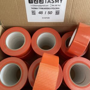 Taśma tynkarska pomarańczowa 48/50m 160 µm PL