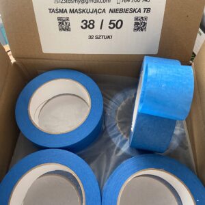 Taśma maskująca niebieska UV TB PL 38/50m 120 µm
