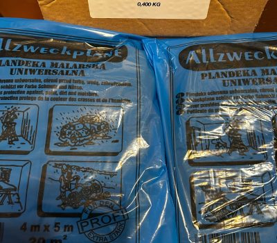 Folia malarska gruba 400g