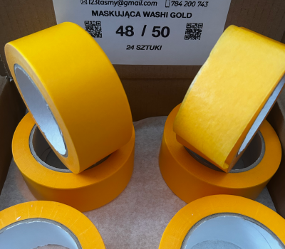 Taśma maskująca Washi Gold 48-50m 105 µm